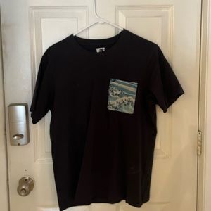 Navy tee